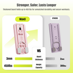 MaxU Foldable Pilates Reformer Board with Counter – Pink feature image 5