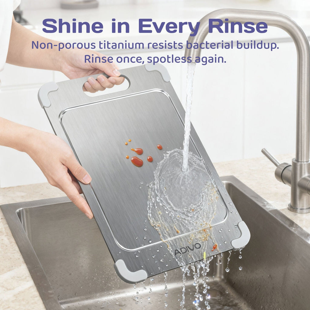 Adivo Titanium Cutting Board – feature and detail image 4