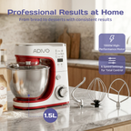 Adivo 1300W 5L Stand Mixer – Red – Image 3