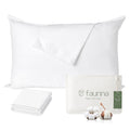 Faunna Cotton Zippered Pillow Protectors – 2 Pack – Standard