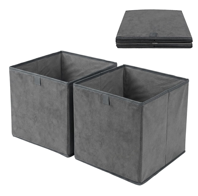 Viviendo Foldable Fabric Storage Bins – 2 Pack
