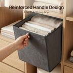 Viviendo Foldable Fabric Storage Bins – 2 Pack, view 4