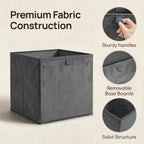 Viviendo Foldable Fabric Storage Bins – 2 Pack, view 7