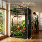 Hortikraft Indoor Grow Tent – 1.2 × 1.2 × 2 m, view 3