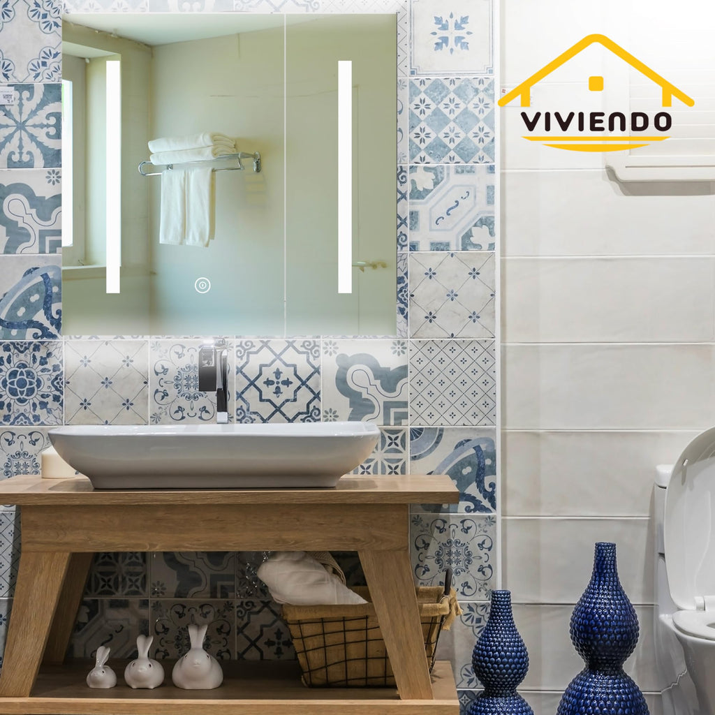 Viviendo LED Bathroom Mirror Cabinet – 750mm, view 6