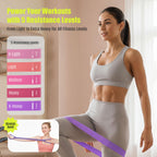 MaxU Pilates Ring Set with Counter and Timer – Purple, view 4