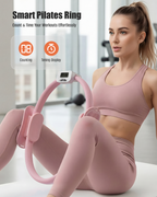 MaxU Pilates Ring Set with Counter and Timer – Pink, view 2