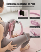 MaxU Pilates Ring Set with Counter and Timer – Pink, view 3