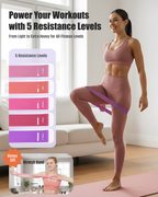 MaxU Pilates Ring Set with Counter and Timer – Pink, view 4