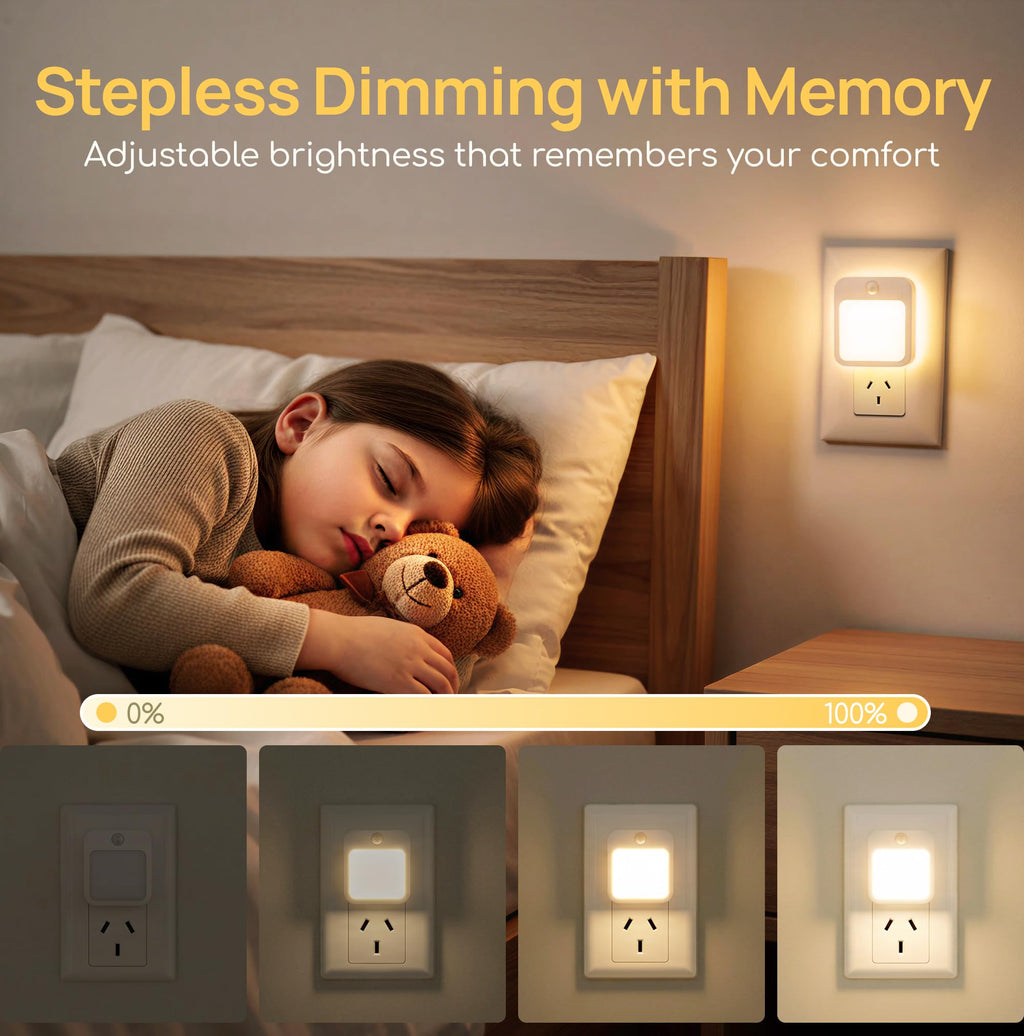 Viviendo Plug-In Motion Sensor Night Lights – 2 Pack, view 5