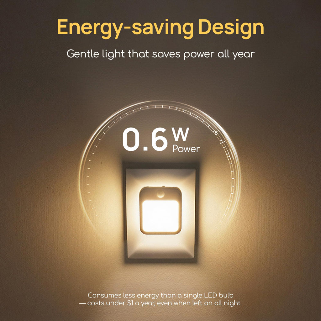 Viviendo Plug-In Motion Sensor Night Lights – 2 Pack, view 6