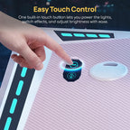 Viviendo RGB Gaming Desk – Pink / 140 cm, view 3