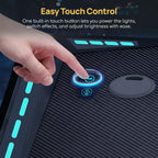 Viviendo RGB Gaming Desk – Black / 140 cm, view 3