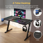 Viviendo RGB Gaming Desk – Black / 140 cm, view 6