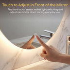 Viviendo Round LED Bathroom Mirror – 60 cm, view 4