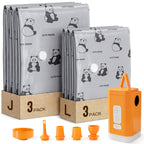 Viviendo Vacuum Storage Bags with Hand Pump – 6 Pack